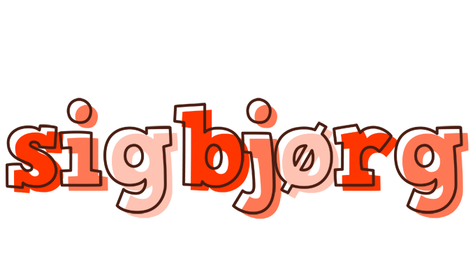 Sigbjørg paint logo