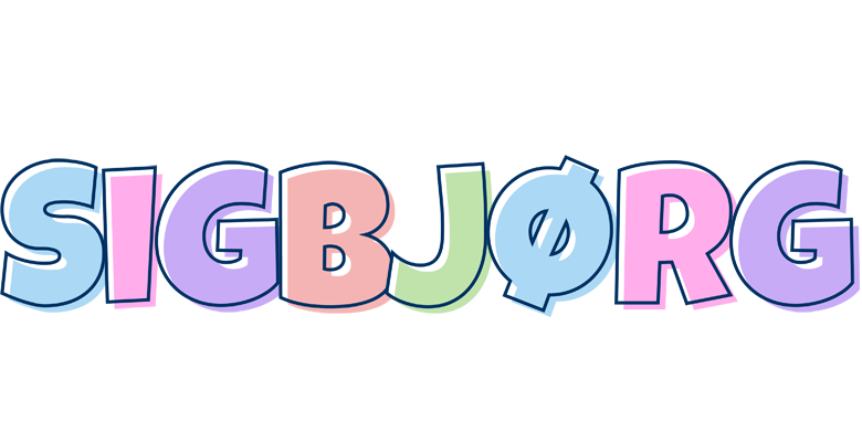 Sigbjørg pastel logo