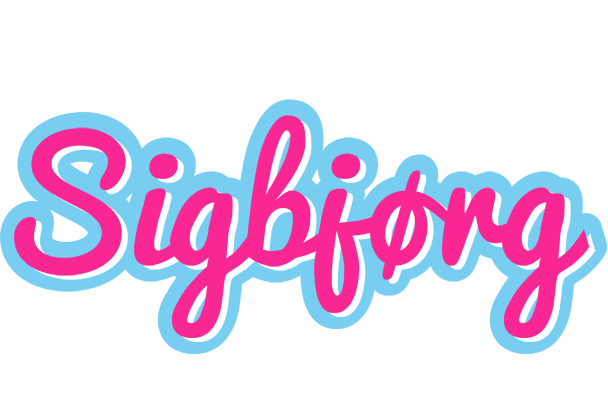 Sigbjørg popstar logo