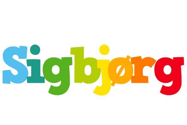 Sigbjørg rainbows logo