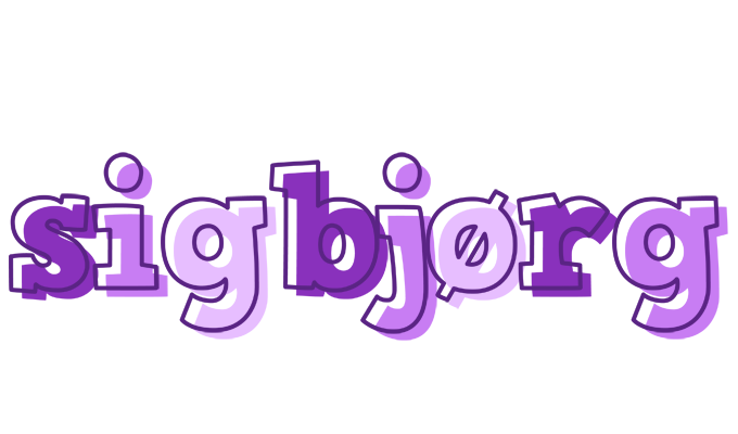 Sigbjørg sensual logo