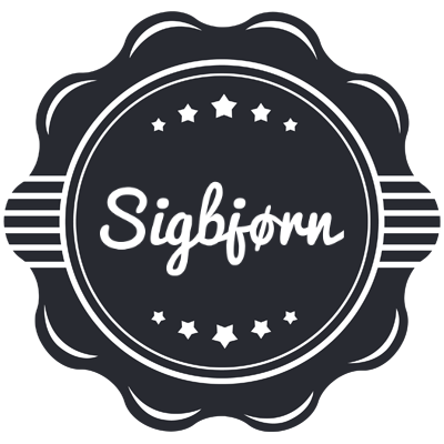 Sigbjørn badge logo