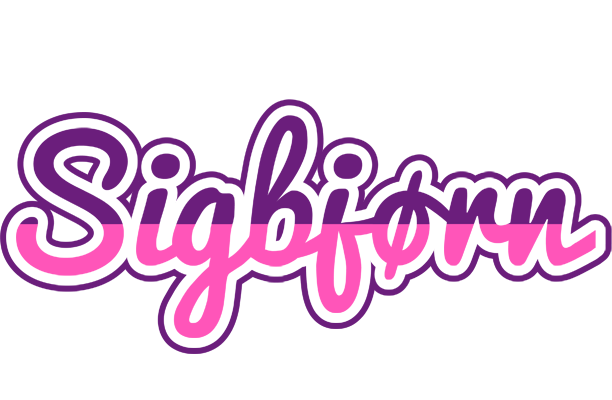 Sigbjørn cheerful logo