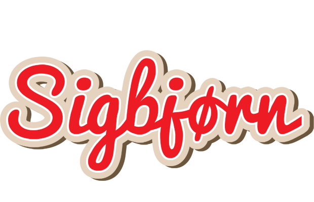 Sigbjørn chocolate logo