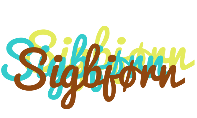 Sigbjørn cupcake logo