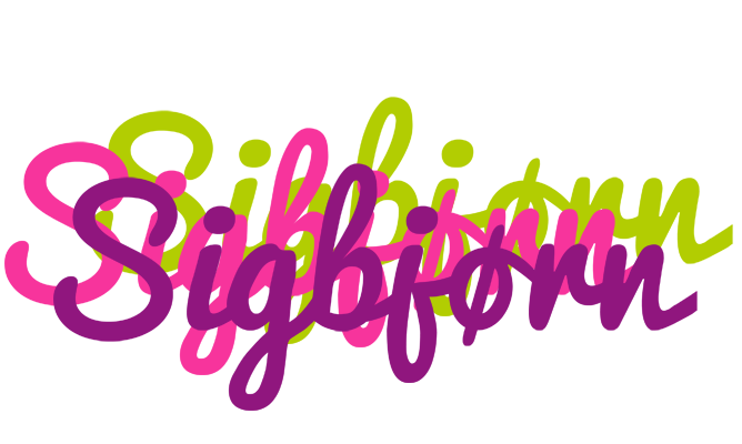 Sigbjørn flowers logo