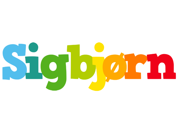 Sigbjørn rainbows logo