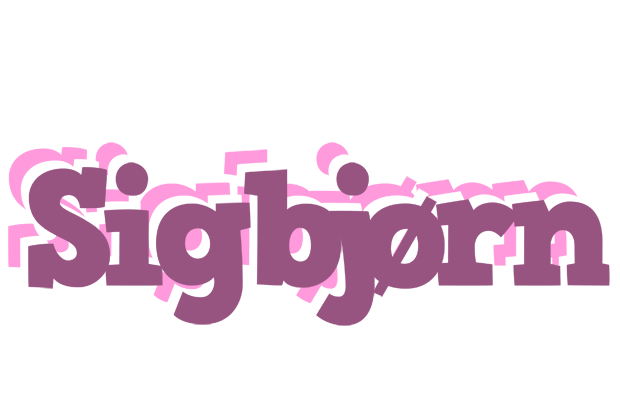 Sigbjørn relaxing logo