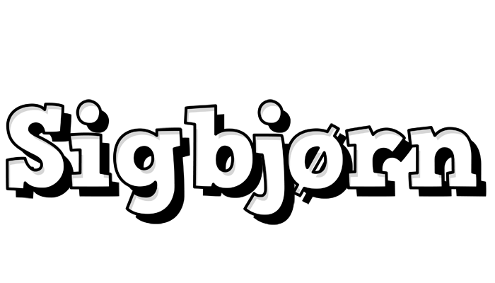 Sigbjørn snowing logo
