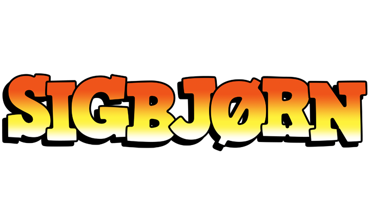 Sigbjørn sunset logo