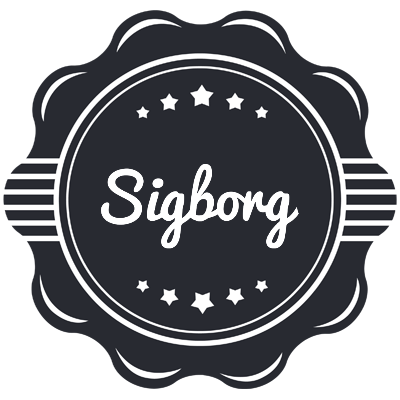 Sigborg badge logo