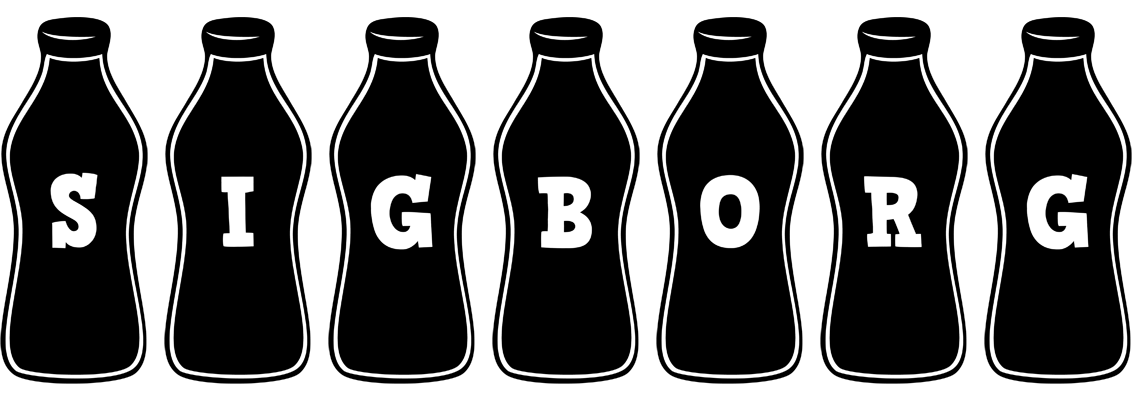 Sigborg bottle logo