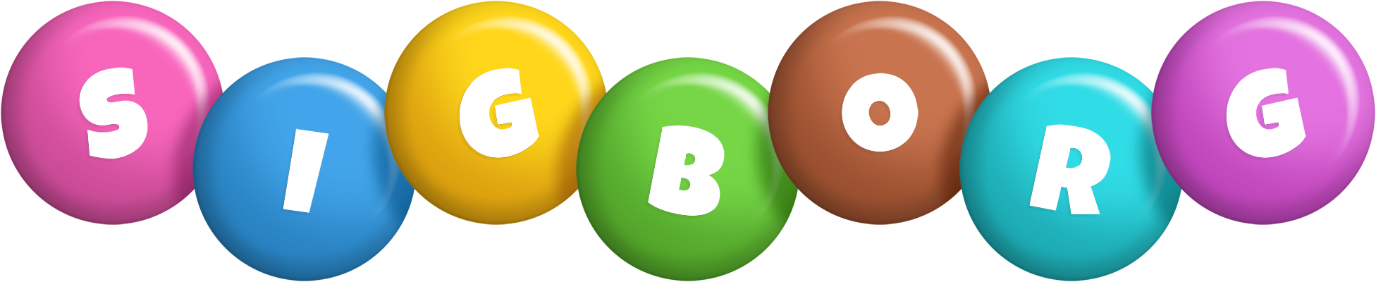 Sigborg candy logo