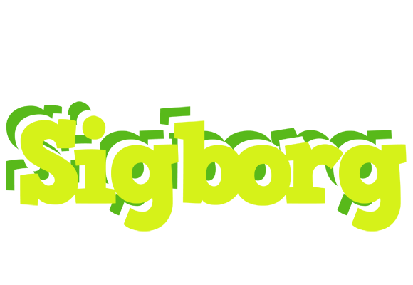Sigborg citrus logo