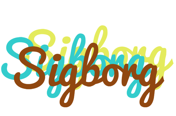 Sigborg cupcake logo