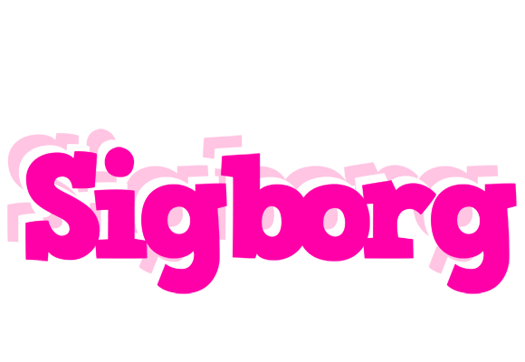 Sigborg dancing logo