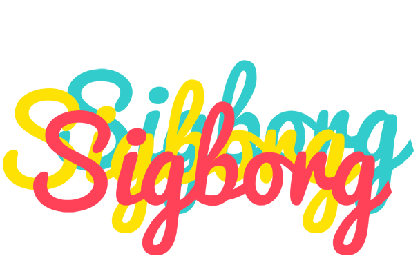 Sigborg disco logo