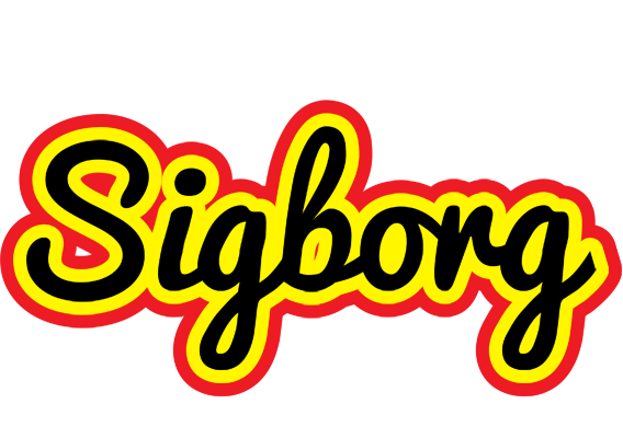 Sigborg flaming logo