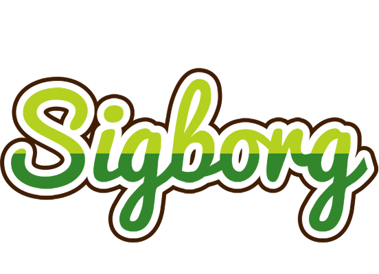Sigborg golfing logo