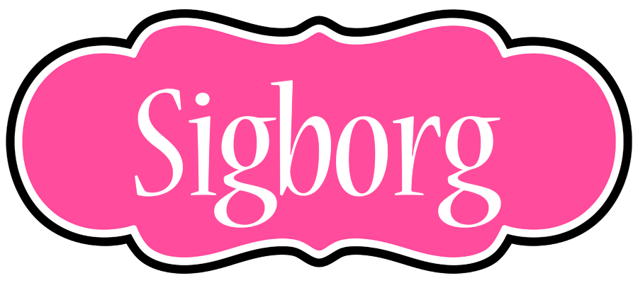 Sigborg invitation logo