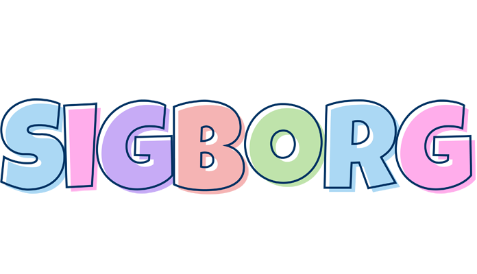 Sigborg pastel logo