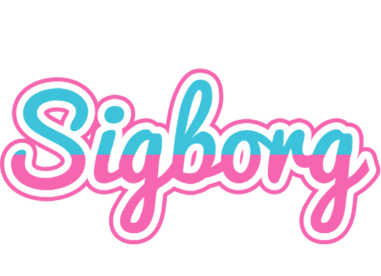 Sigborg woman logo