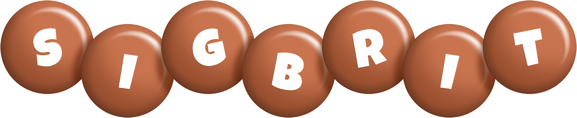 Sigbrit candy-brown logo
