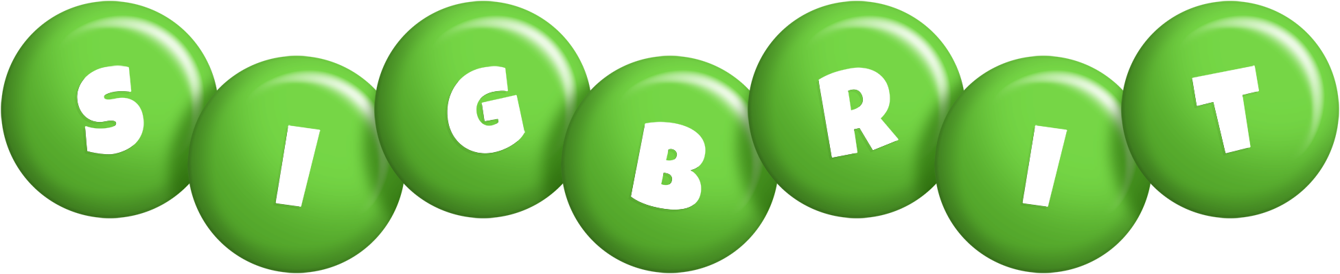 Sigbrit candy-green logo