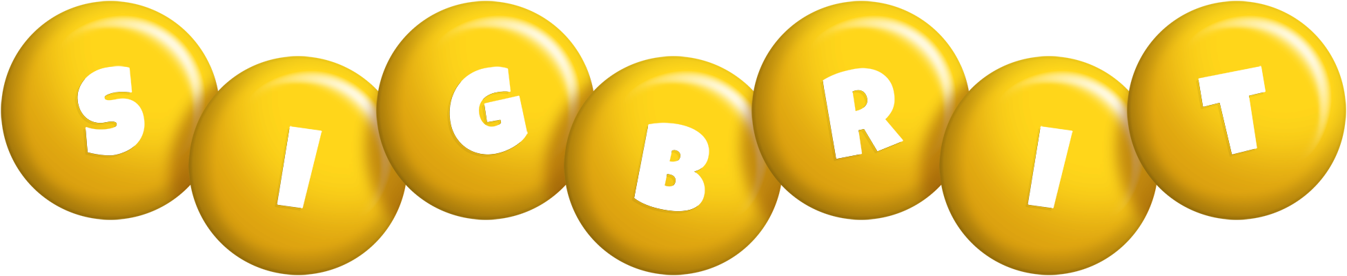 Sigbrit candy-yellow logo