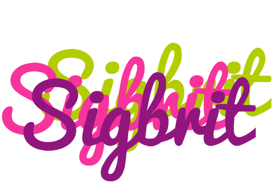 Sigbrit flowers logo