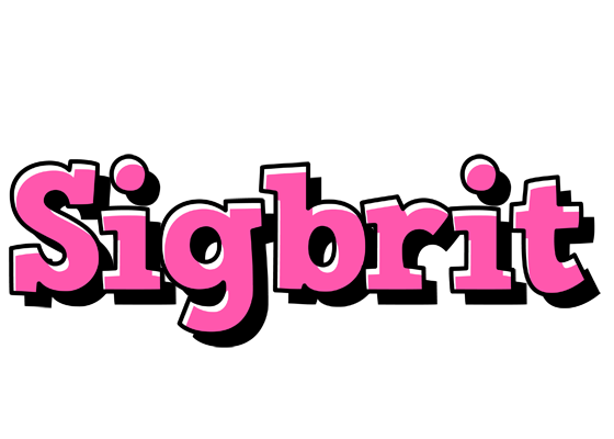 Sigbrit girlish logo