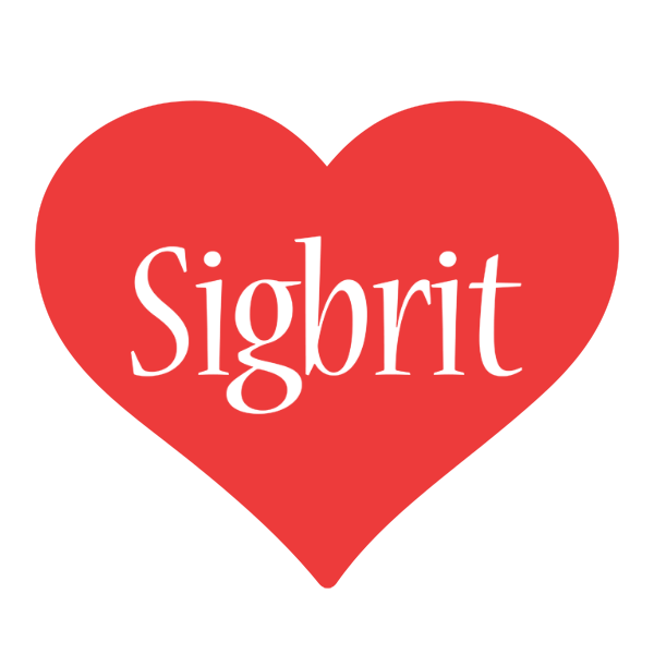 Sigbrit love logo