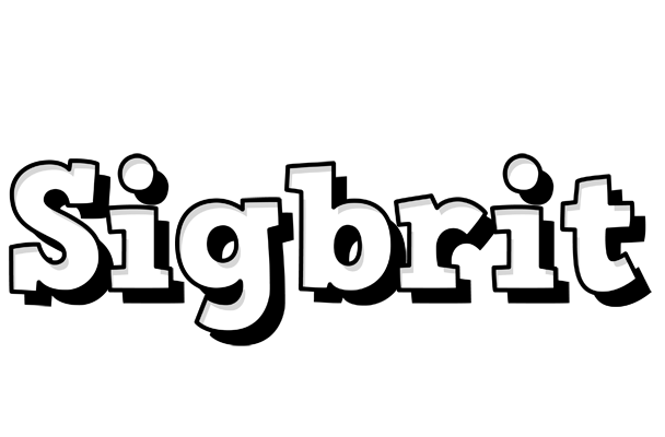 Sigbrit snowing logo