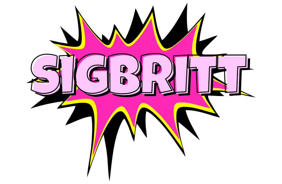 Sigbritt badabing logo