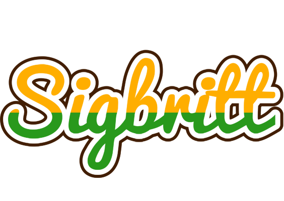 Sigbritt banana logo