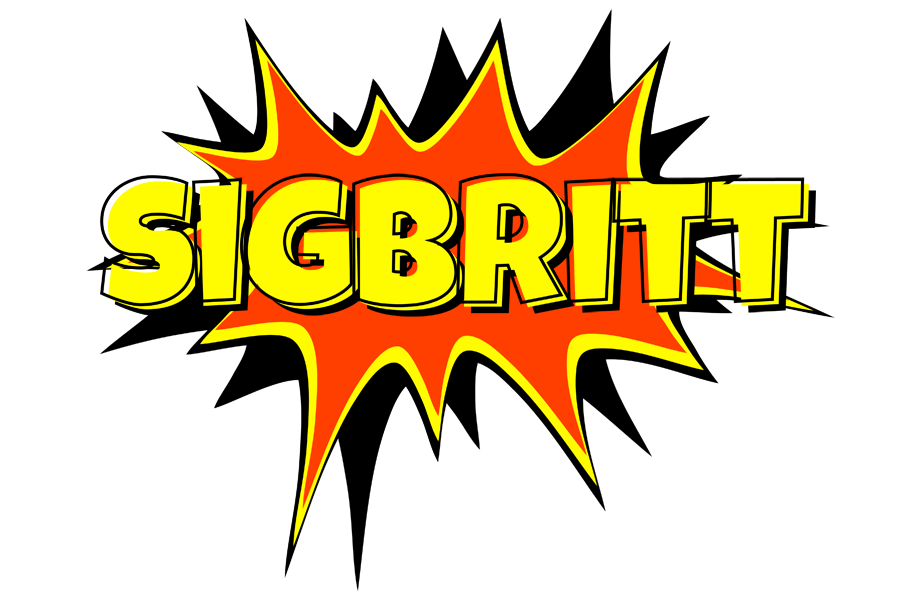 Sigbritt bazinga logo