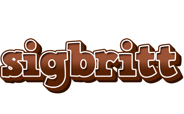 Sigbritt brownie logo