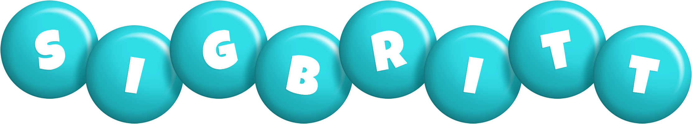 Sigbritt candy-azur logo