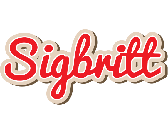 Sigbritt chocolate logo