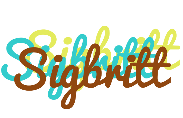 Sigbritt cupcake logo