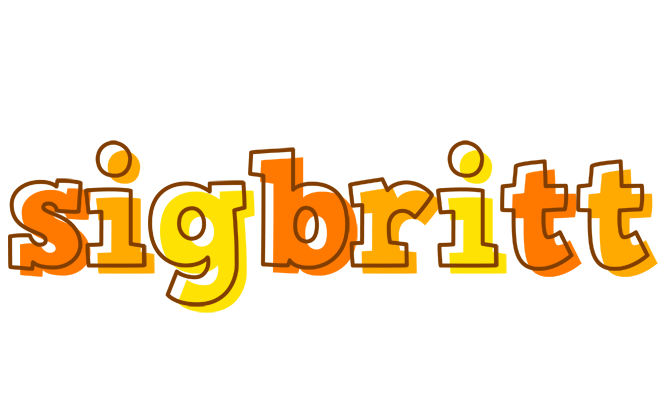 Sigbritt desert logo