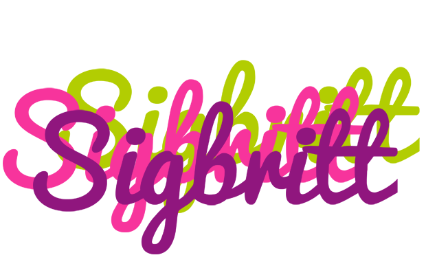 Sigbritt flowers logo