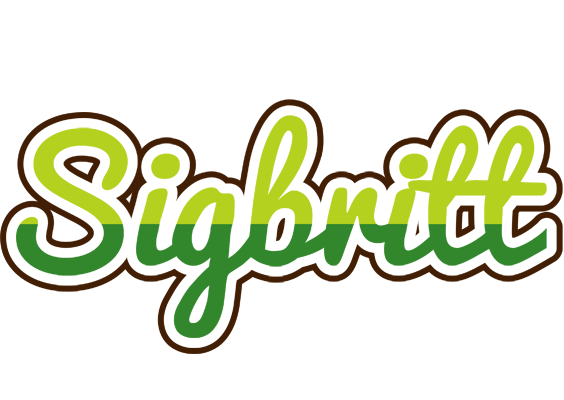 Sigbritt golfing logo