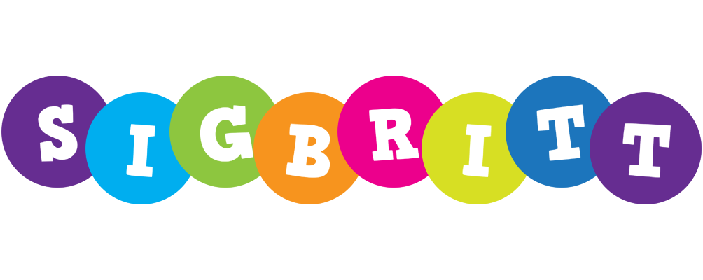 Sigbritt happy logo