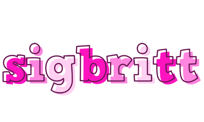 Sigbritt hello logo