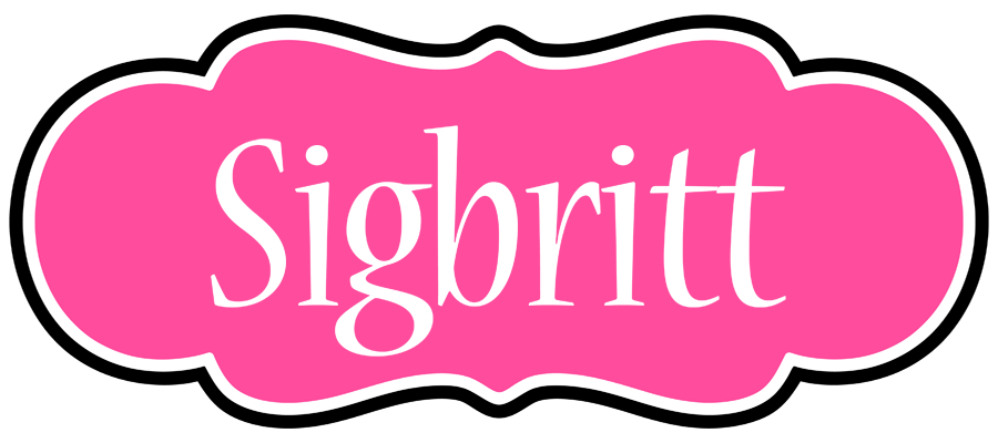 Sigbritt invitation logo