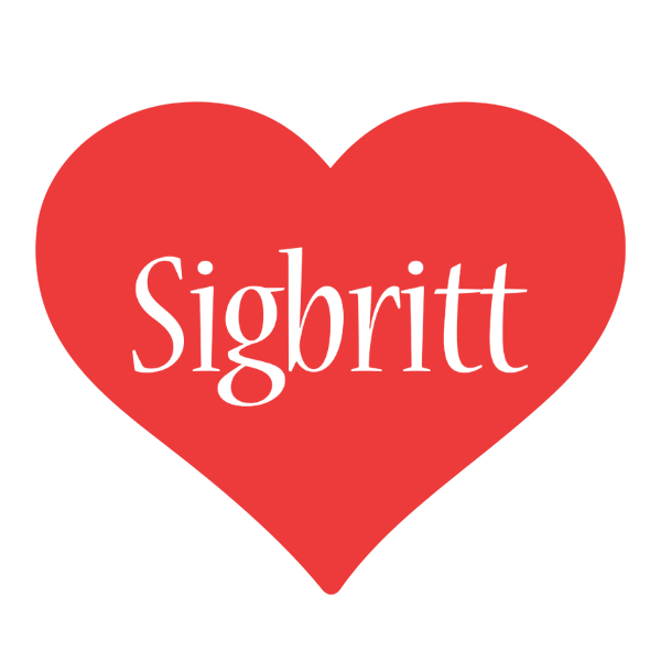 Sigbritt love logo