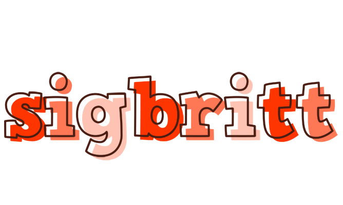 Sigbritt paint logo