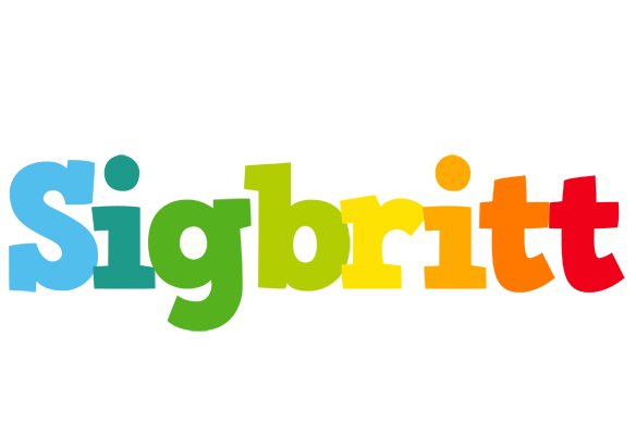 Sigbritt rainbows logo