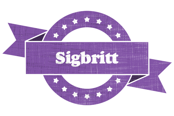 Sigbritt royal logo